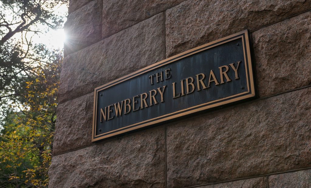 The Newberry Library sign