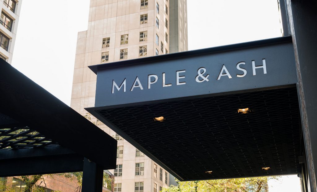 Maple & Ash exterior